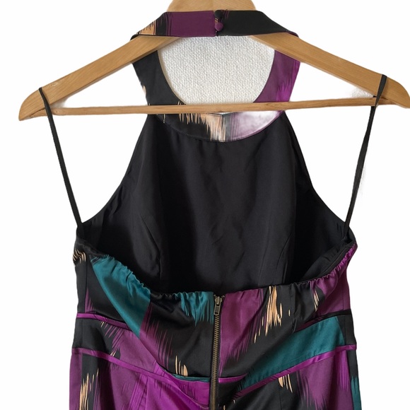 The Limited colorful halter dress, size 4 - Picture 3 of 12